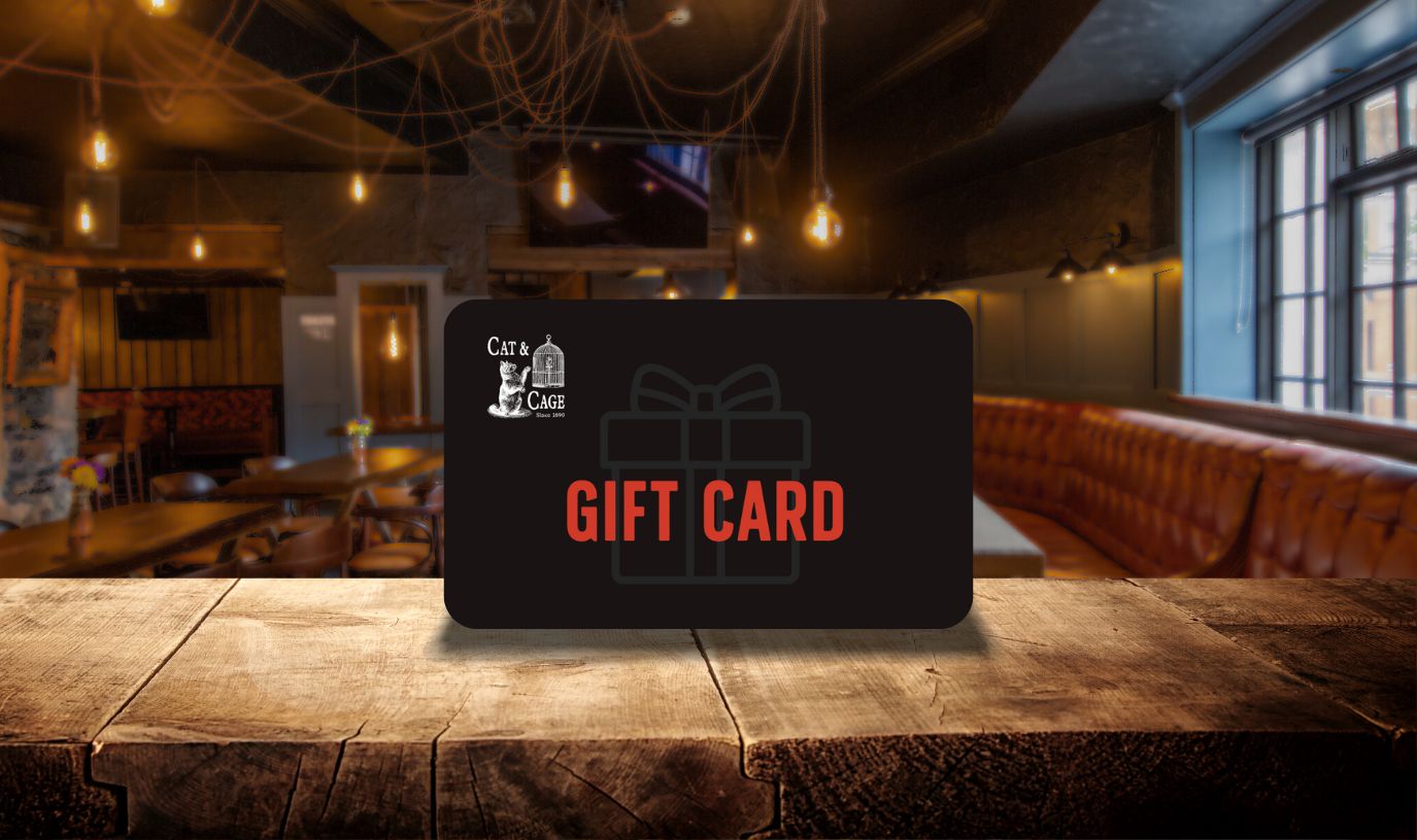 Get the ideal gift - a Gift Card for Cat & Cage, 74 Drumcondra Road Upper, Drumcondra, Dublin D09 X620