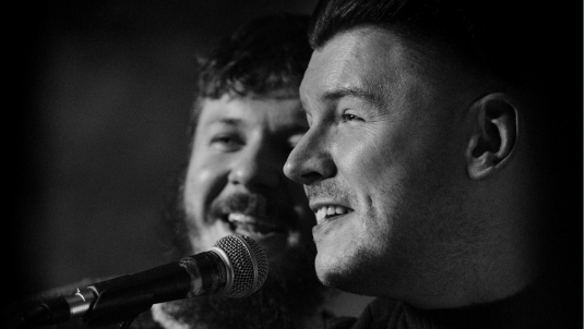 Colm Gavin & Keenan Flannery at the Cat & Cage Folk Club. 74 Drumcondra Road Upper D09 X620