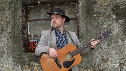 Darren A. Flynn at the Cat & Cage Folk Club. 74 Drumcondra Road Upper D09 X620