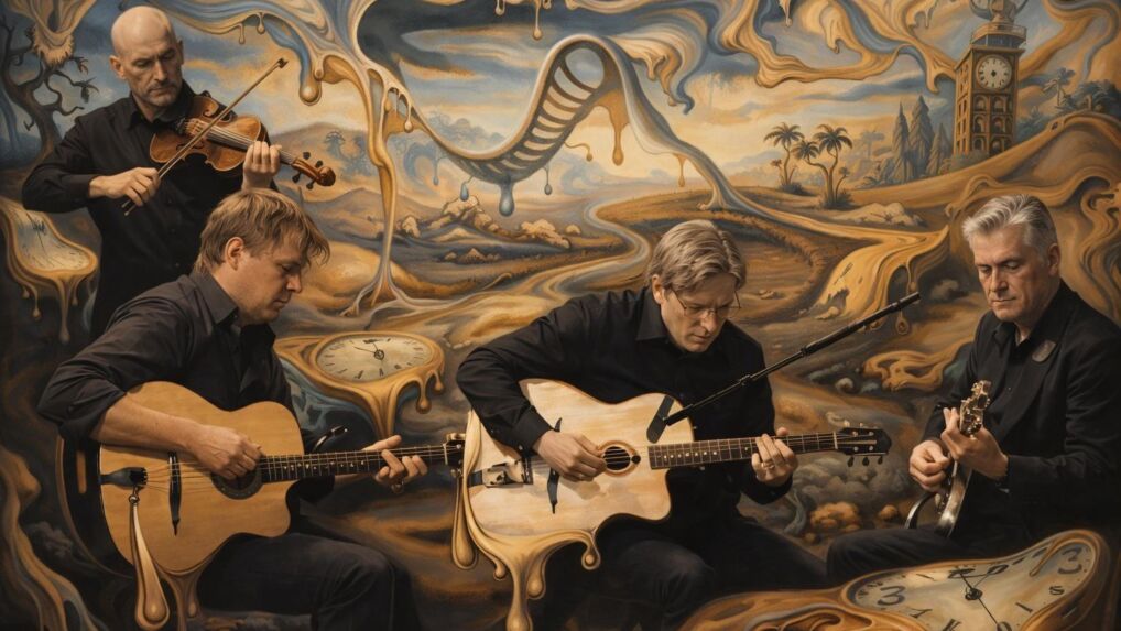 Horizon Gypsy Jazz at the Cat & Cage Folk Club. 74 Drumcondra Road Upper D09 X620