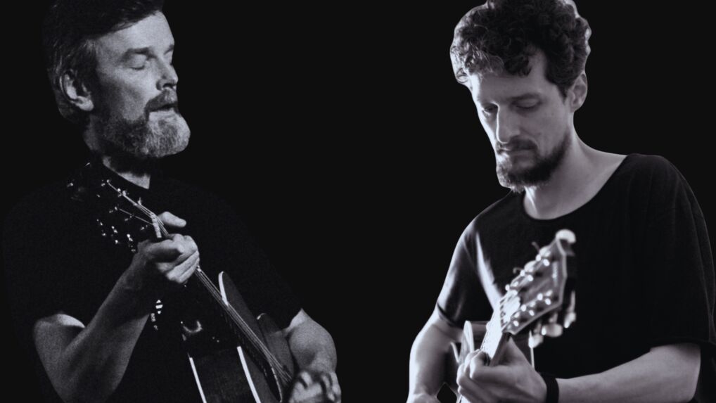 Rodney Owl and Jamie Toomey at the Cat & Cage Folk Club. 74 Drumcondra Road Upper D09 X620